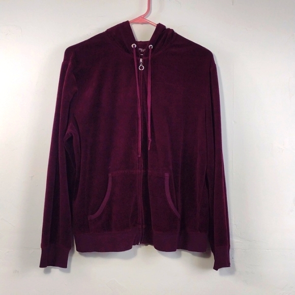 New York & Company Tops - New York & Company Maroon Valour Hoodie XL